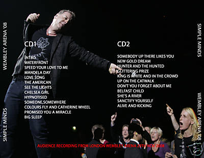 2 x CD album (CD-R) - Jaquette arrière